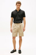 Tommy Hilfiger Erkek Polo Yaka T-shirt SIYAH