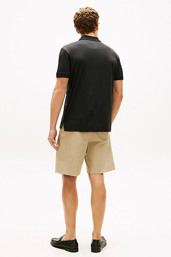 Tommy Hilfiger Erkek Polo Yaka T-shirt SIYAH