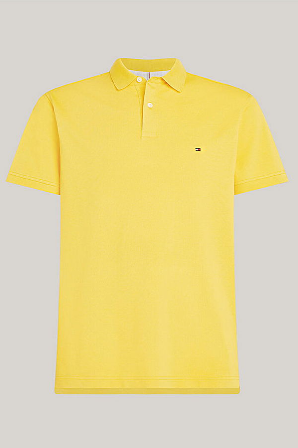 Tommy Hilfiger Erkek Polo Yaka T-shirt SARI