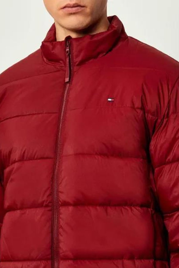 Tommy Hilfiger Erkek Şişme Mont BORDO