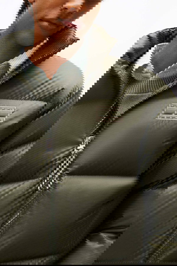 Tommy Hilfiger Erkek Şişme Mont HAKI