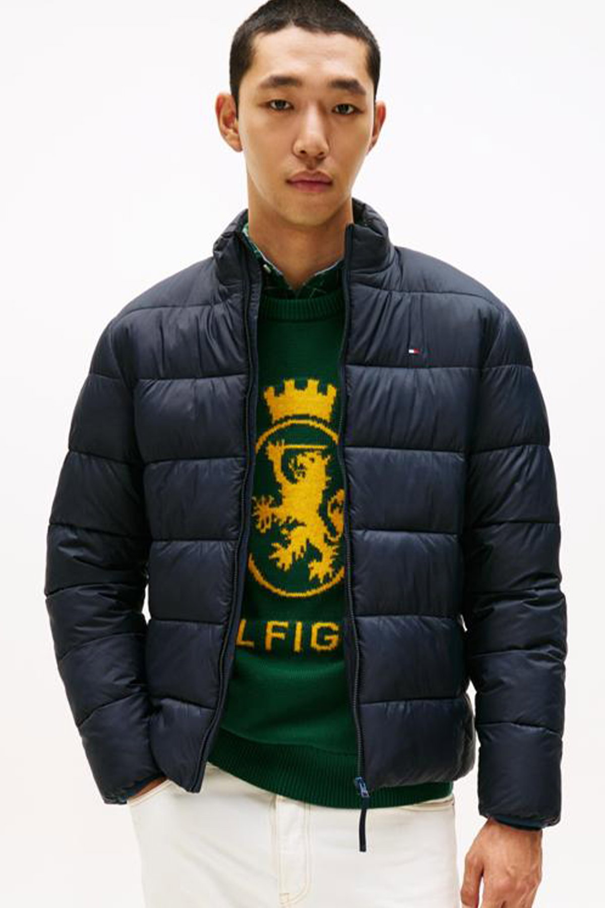 Tommy Hilfiger Erkek Şişme Mont LACIVERT
