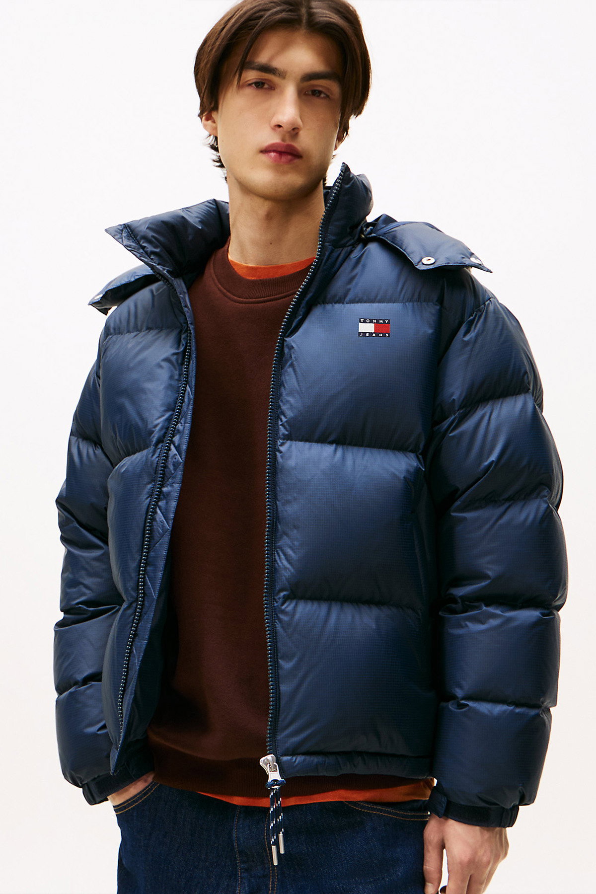 Tommy Hilfiger Erkek Şişme Mont LACIVERT
