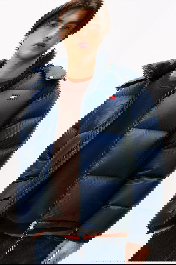 Tommy Hilfiger Erkek Şişme Mont LACIVERT