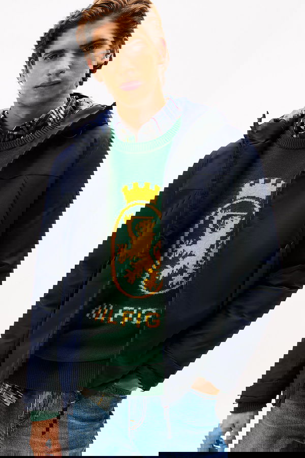 Tommy Hilfiger Erkek Şişme Mont LACIVERT