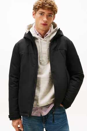 Tommy Hilfiger Erkek Şişme Mont SIYAH