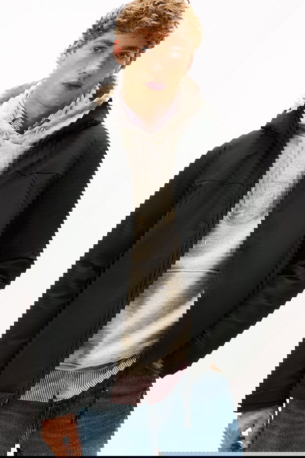 Tommy Hilfiger Erkek Şişme Mont SIYAH