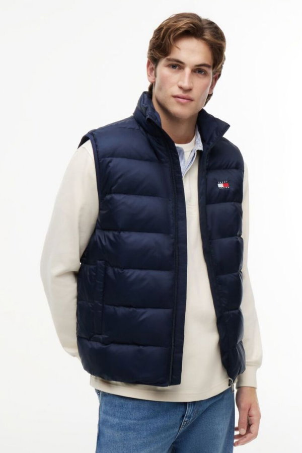 Tommy Hilfiger Erkek Şişme Yelek LACIVERT