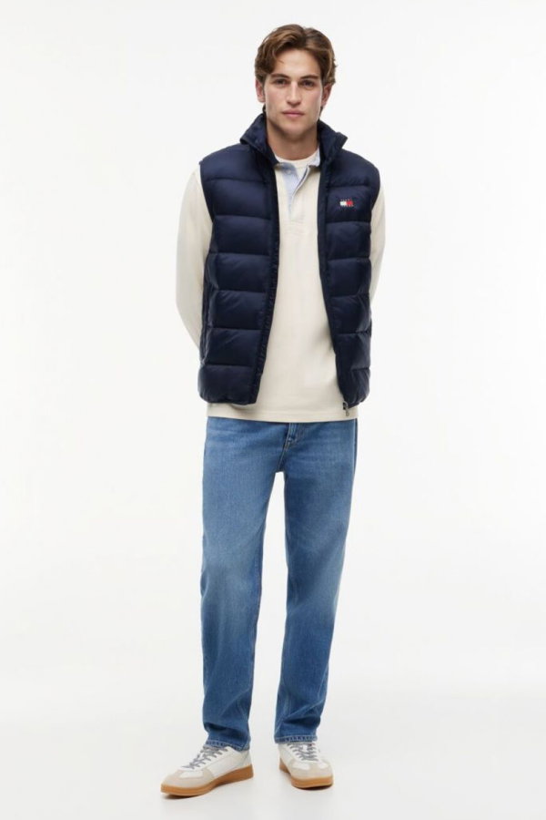 Tommy Hilfiger Erkek Şişme Yelek LACIVERT