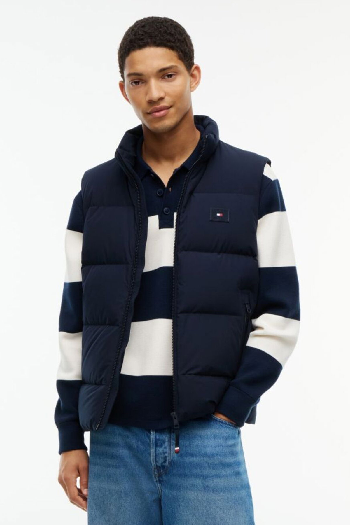Tommy Hilfiger Erkek Şişme Yelek LACIVERT