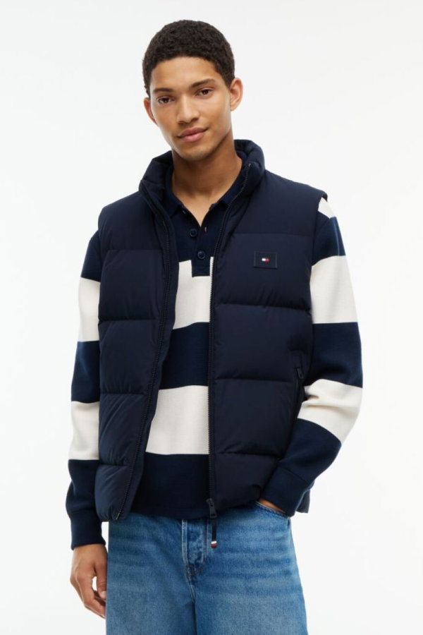 Tommy Hilfiger Erkek Şişme Yelek LACIVERT