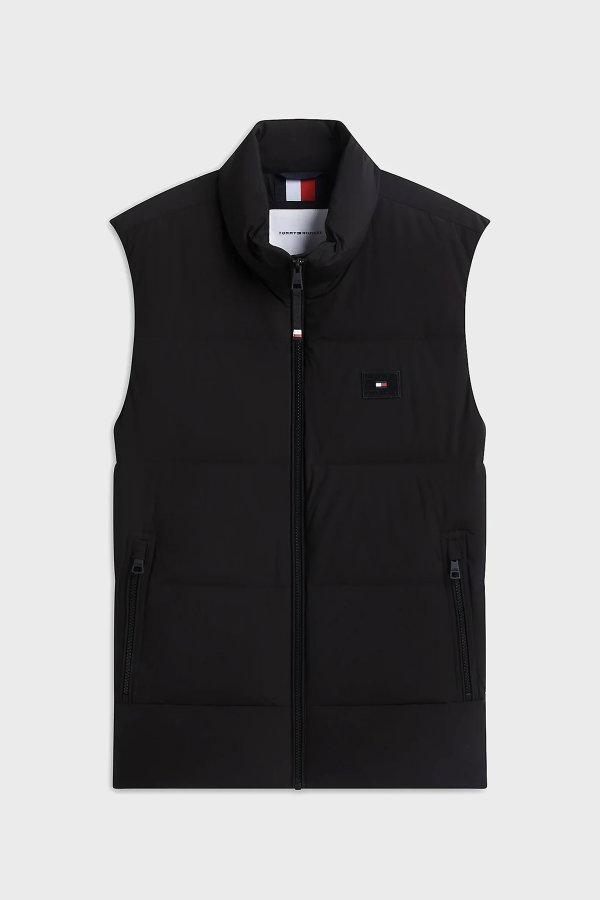 Tommy Hilfiger Erkek Şişme Yelek SIYAH