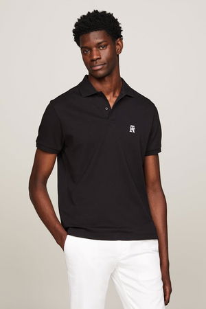 Tommy Hilfiger Erkek Siyah Polo Yaka Tişört SİYAH Tommy Hilfiger Erkek Siyah Polo Yaka Tişört SİYAH