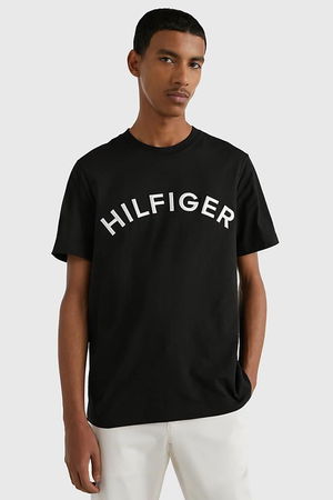 Tommy Hilfiger Erkek T-shirt SİYAH Tommy Hilfiger Erkek T-shirt SİYAH