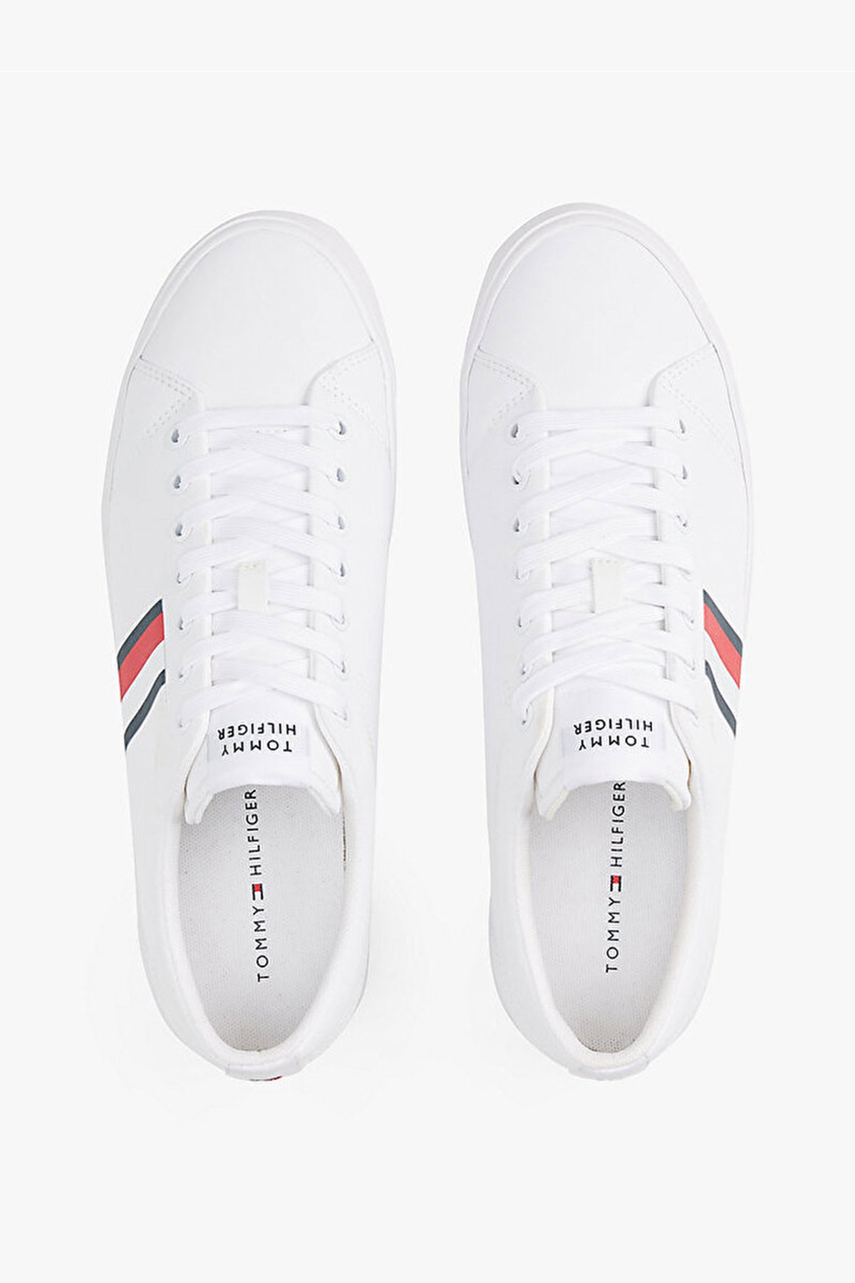 Tommy Hilfigerh Low Core Erkek Spor Ayakkabı Beyaz