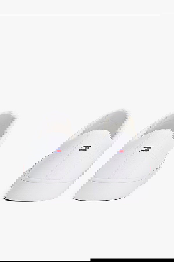 Tommy Hilfigerh Low Core Erkek Spor Ayakkabı Beyaz