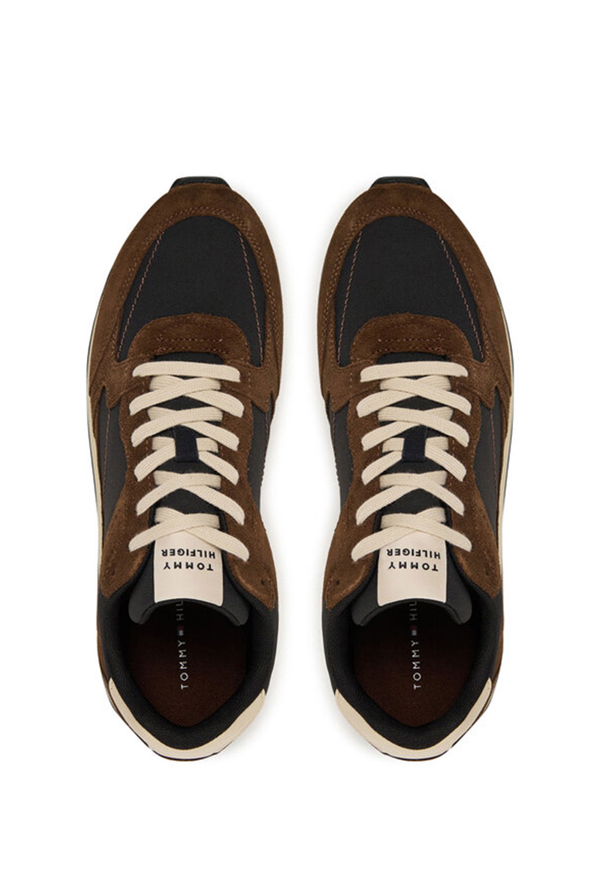 Tommy Hilfiger Erkek Spor Ayakkabı KAHVERENGI