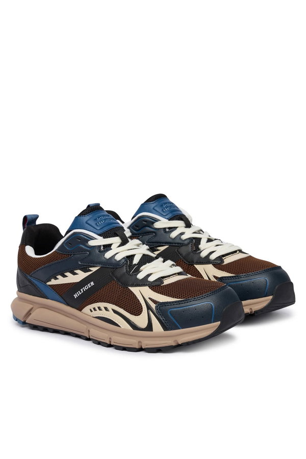 Tommy Hilfiger Erkek Spor Ayakkabı KAHVERENGI