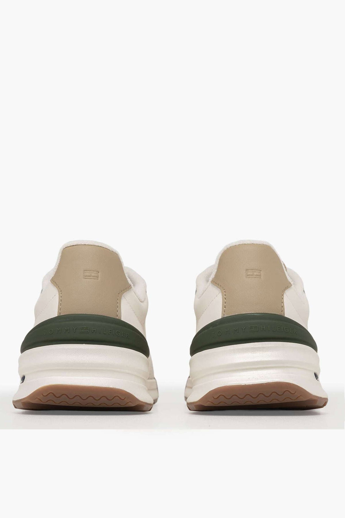 Tommy Hilfiger Erkek Spor Ayakkabı KREM