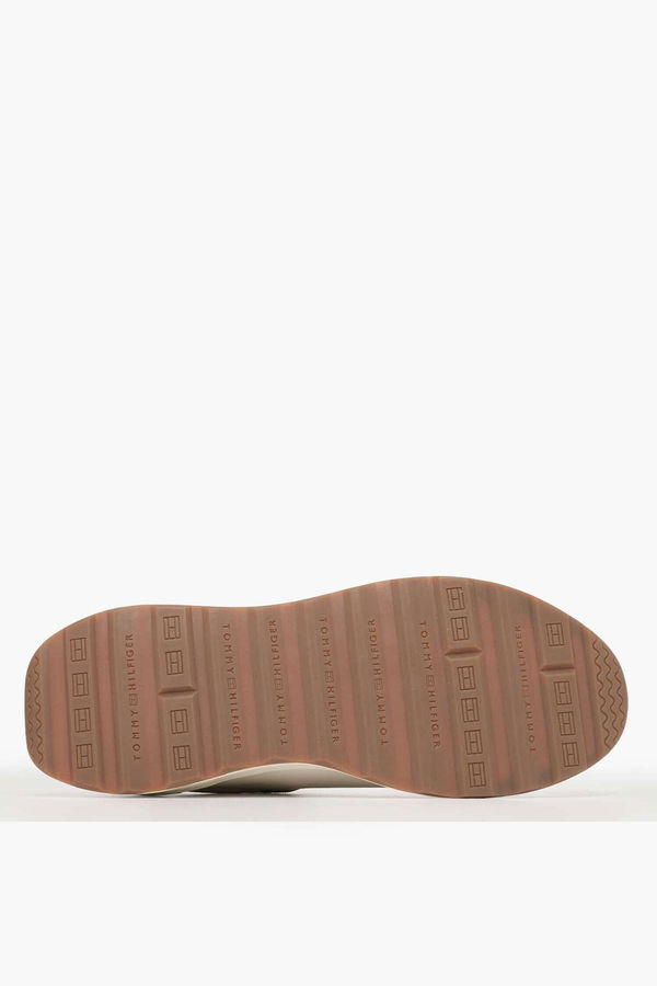 Tommy Hilfiger Erkek Spor Ayakkabı KREM