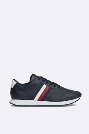 Tommy Hilfiger Erkek Marka Logolu Bağcıklı Spor Ayakkabı LACIVERT Tommy Hilfiger Erkek Marka Logolu Bağcıklı Spor Ayakkabı LACIVERT