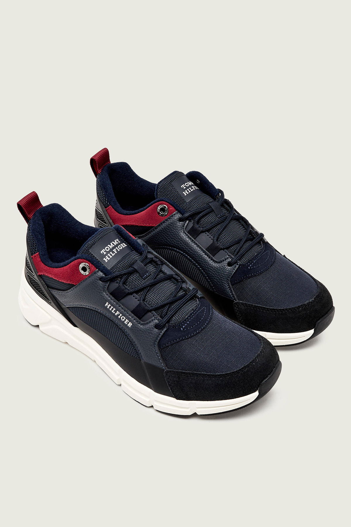 Tommy Hilfiger Erkek Spor Ayakkabı LACIVERT