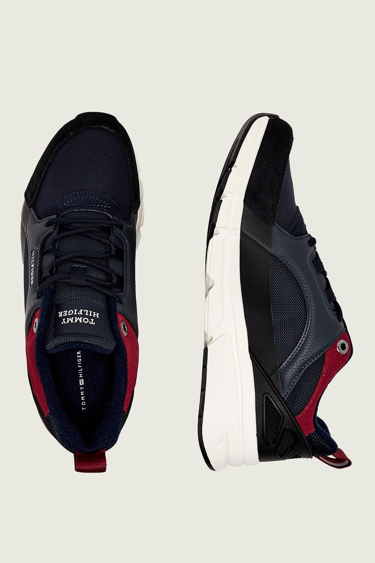 Tommy Hilfiger Erkek Spor Ayakkabı LACIVERT