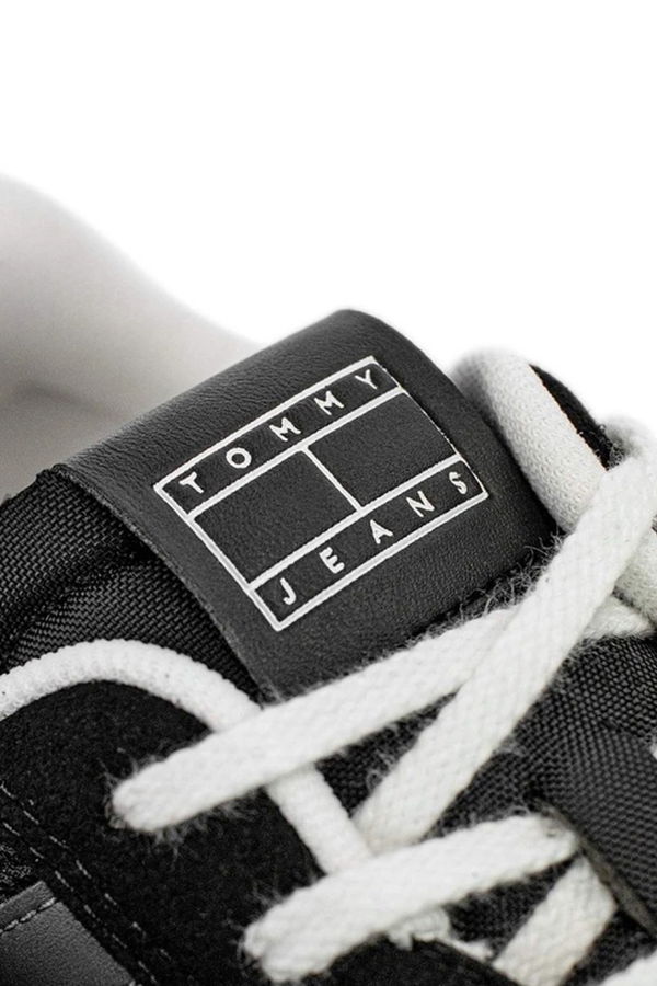 Tommy Hilfiger Erkek Spor Ayakkabı SIYAH Tommy Hilfiger Erkek Spor Ayakkabı SIYAH