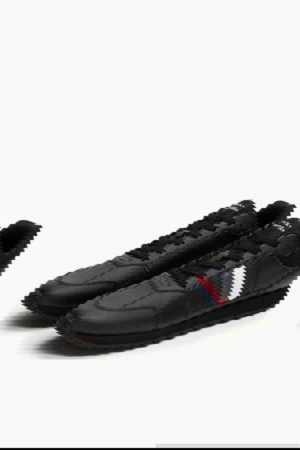 Tommy Hilfiger Erkek Spor Ayakkabı SIYAH Tommy Hilfiger Erkek Spor Ayakkabı SIYAH