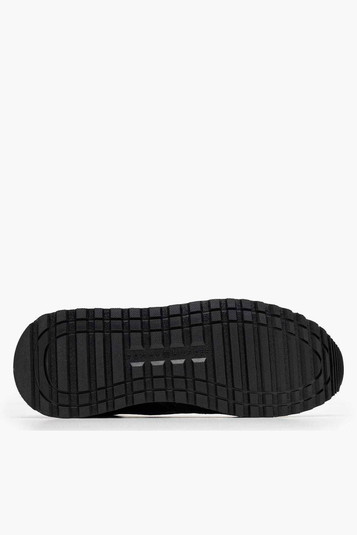 Tommy Hilfiger Erkek Spor Ayakkabı SIYAH