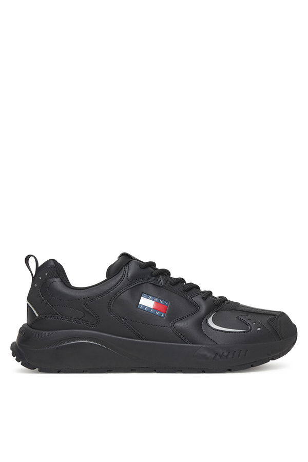 Tommy Hilfiger Erkek Spor Ayakkabı SIYAH Tommy Hilfiger Erkek Spor Ayakkabı SIYAH
