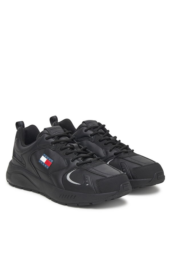 Tommy Hilfiger Erkek Spor Ayakkabı SIYAH Tommy Hilfiger Erkek Spor Ayakkabı SIYAH