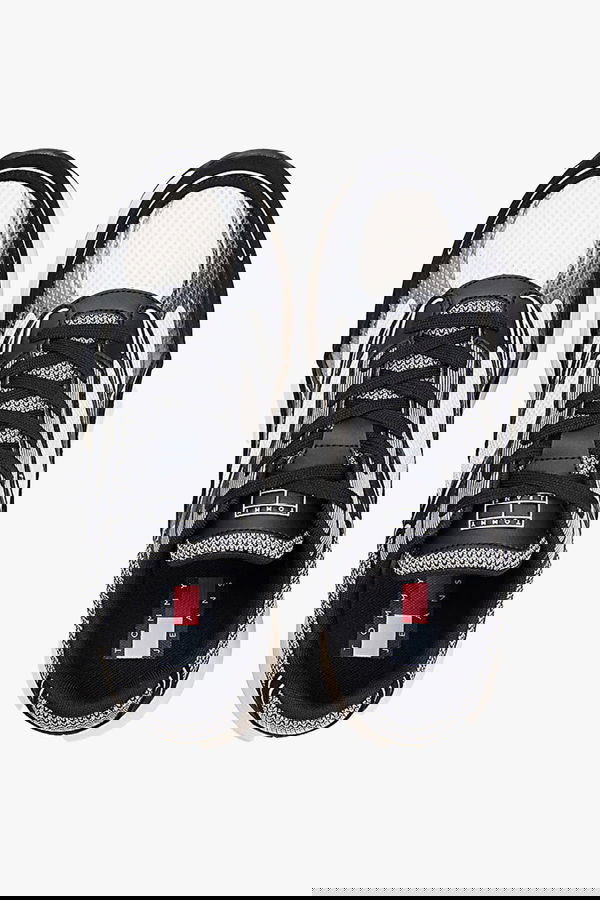 Tommy Hilfiger Erkek Spor Ayakkabı SIYAH