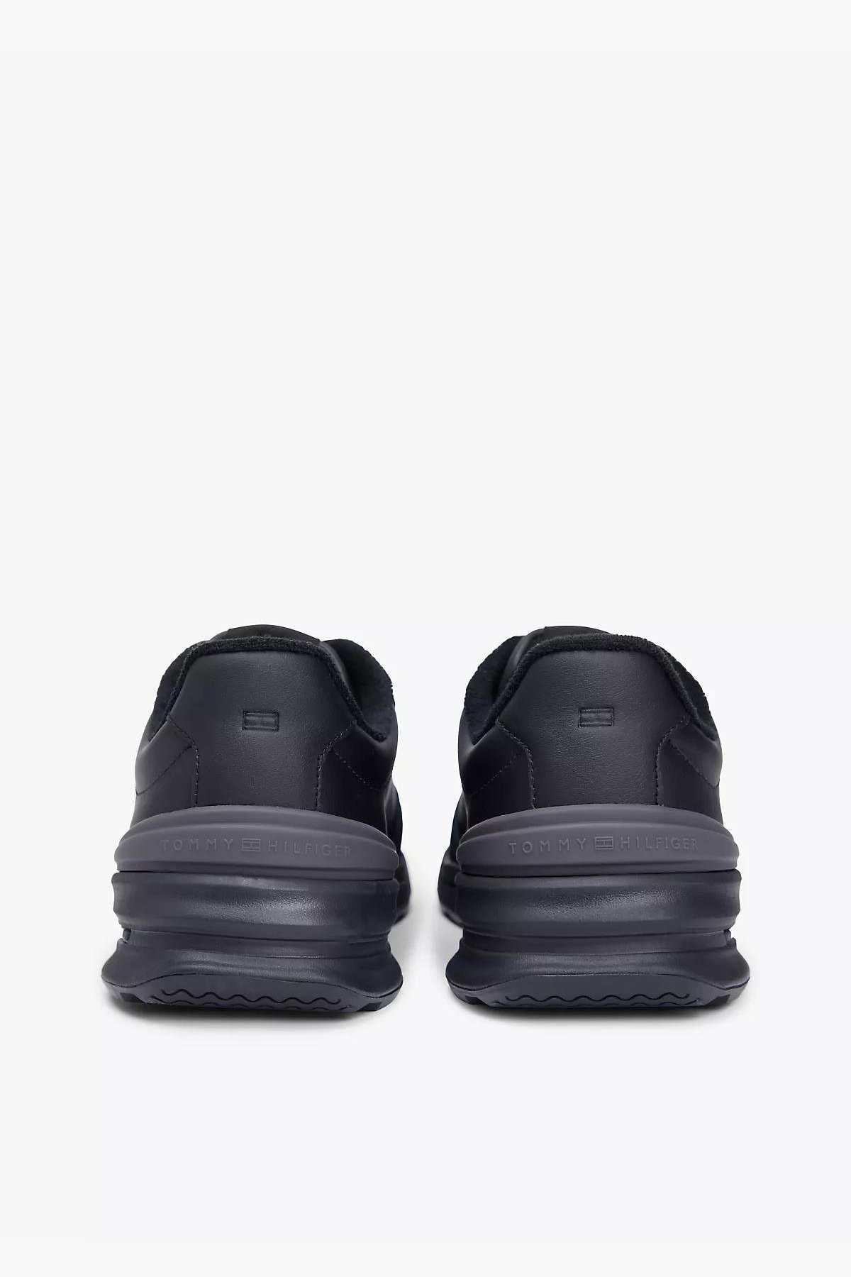 Tommy Hilfiger Erkek Spor Ayakkabı SIYAH