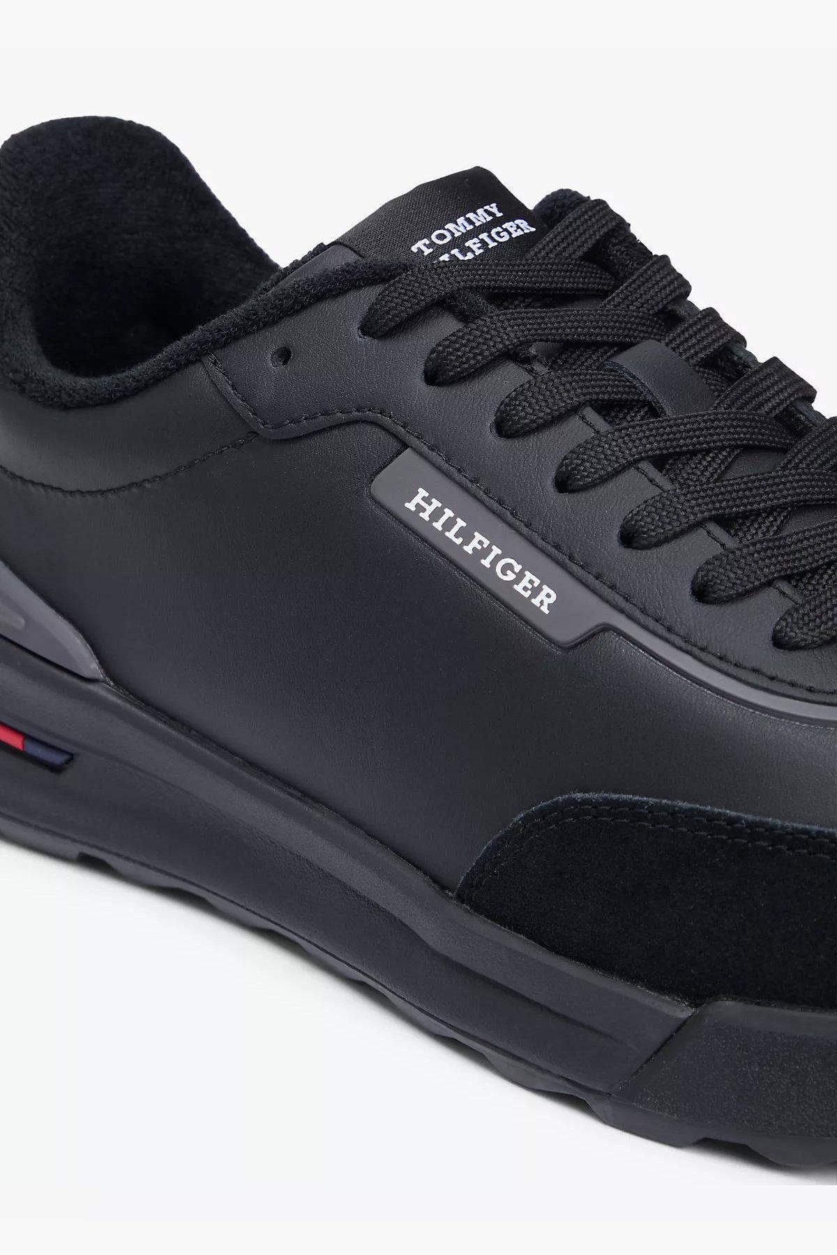 Tommy Hilfiger Erkek Spor Ayakkabı SIYAH