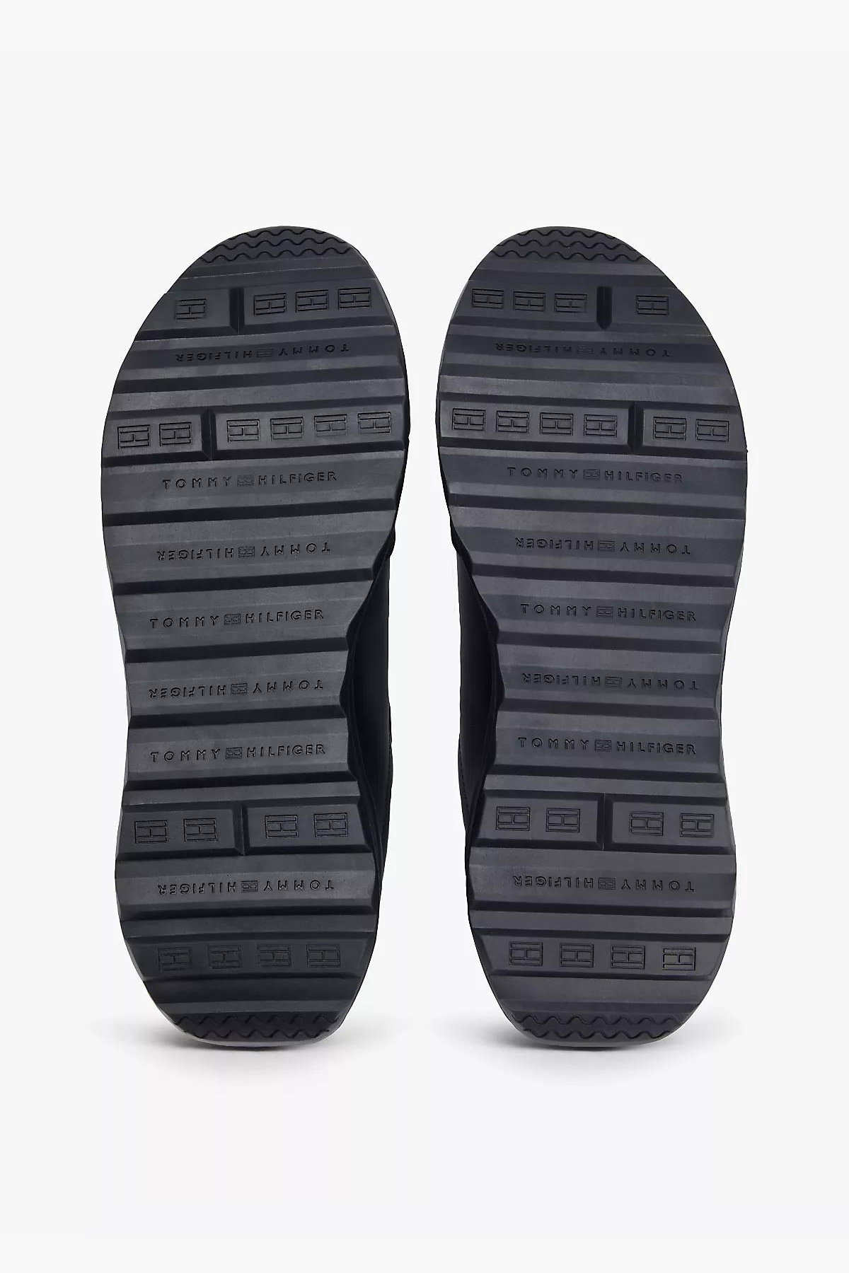 Tommy Hilfiger Erkek Spor Ayakkabı SIYAH