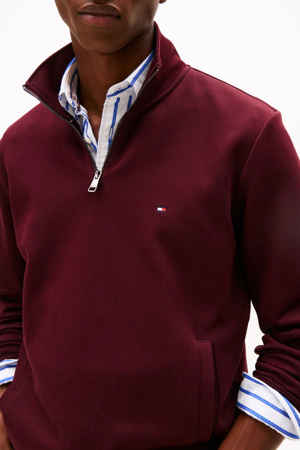 Tommy Hilfiger Erkek Sweatshirt BORDO