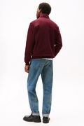Tommy Hilfiger Erkek Sweatshirt BORDO
