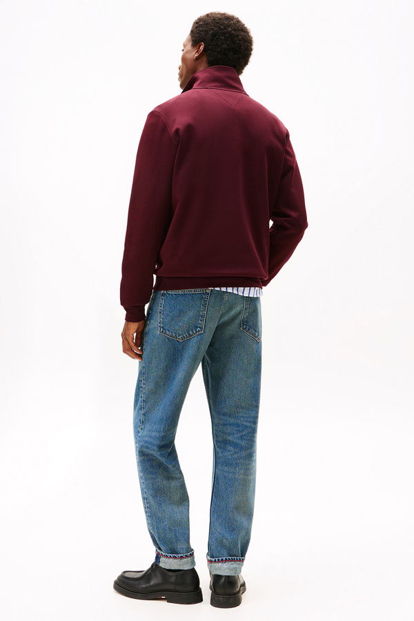 Tommy Hilfiger Erkek Sweatshirt BORDO