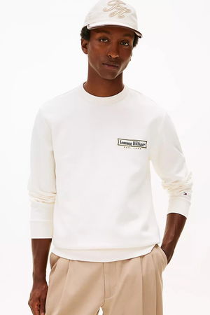 Tommy Hilfiger Erkek Sweatshirt EKRU