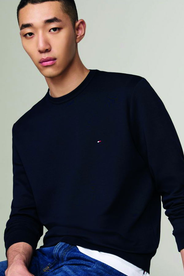 Tommy Hilfiger Erkek Sweat LACIVERT Tommy Hilfiger Erkek Sweat LACIVERT