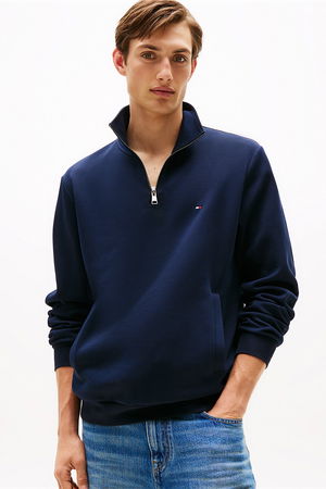 Tommy Hilfiger Erkek Sweatshirt LACIVERT