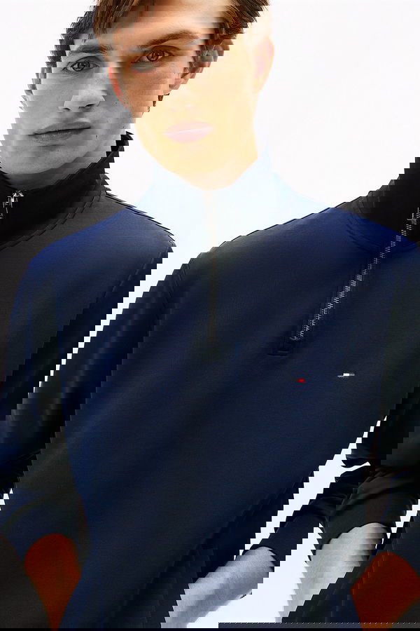 Tommy Hilfiger Erkek Sweatshirt LACIVERT