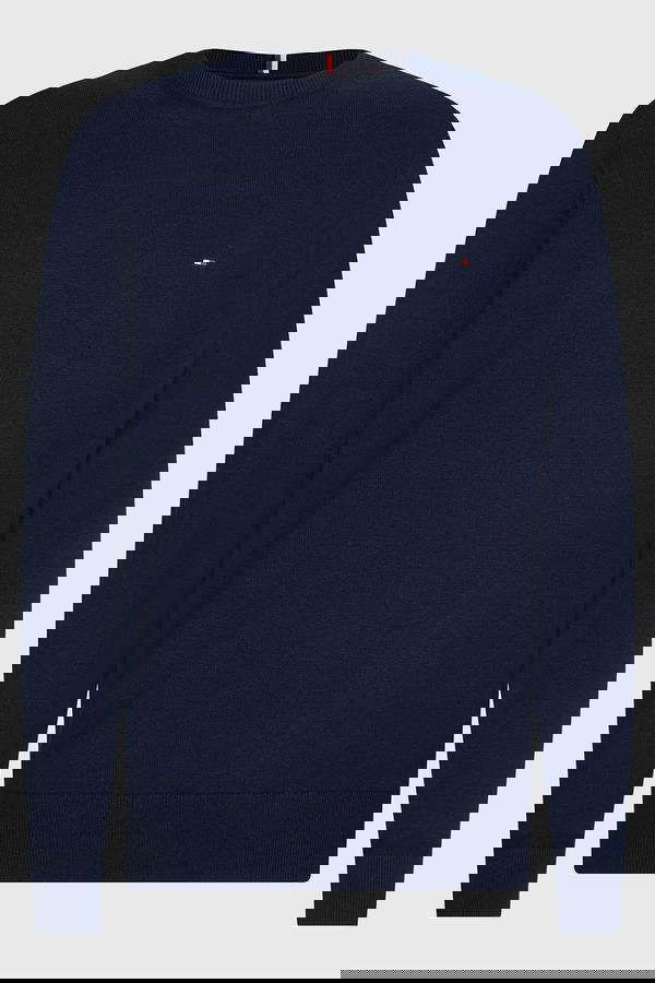 Tommy Hilfiger Erkek Sweatshirt LACIVERT