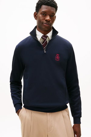 Tommy Hilfiger Erkek Sweatshirt LACIVERT