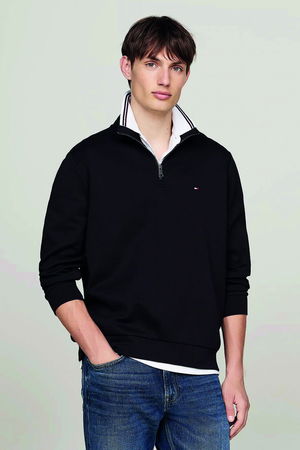Tommy Hilfiger Erkek Sweatshirt SIYAH