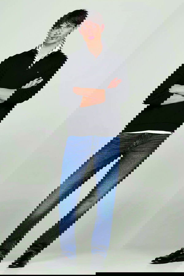 Tommy Hilfiger Erkek Sweatshirt SIYAH