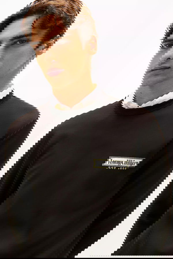 Tommy Hilfiger Erkek Sweatshirt SIYAH