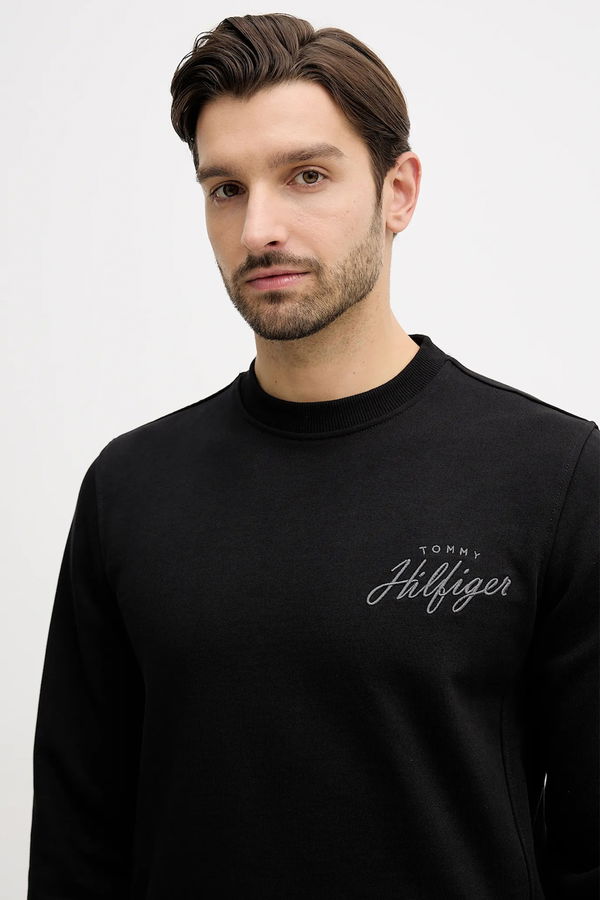 Tommy Hilfiger Erkek Sweatshirt SIYAH