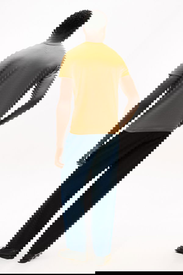 Tommy Hilfiger Erkek T-shirt KAHVERENGI